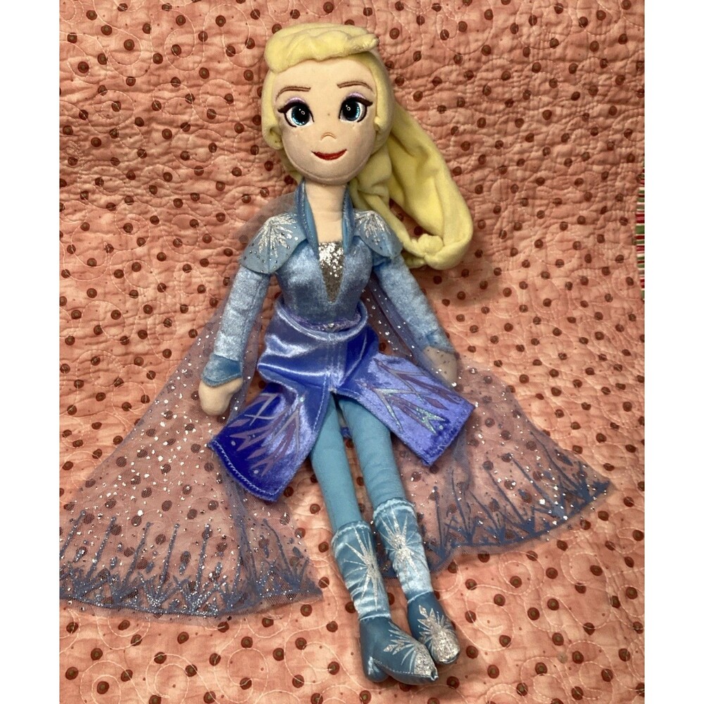 Ty Beanie Baby Disney Frozen 2 Elsa Sparkles 17 inches Tall 2022 Plush Doll